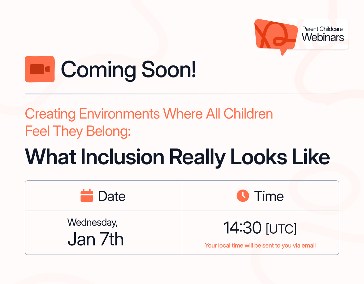 Webinar 22 - Creating Environments Where All Children Feel They Belong - Coming soon